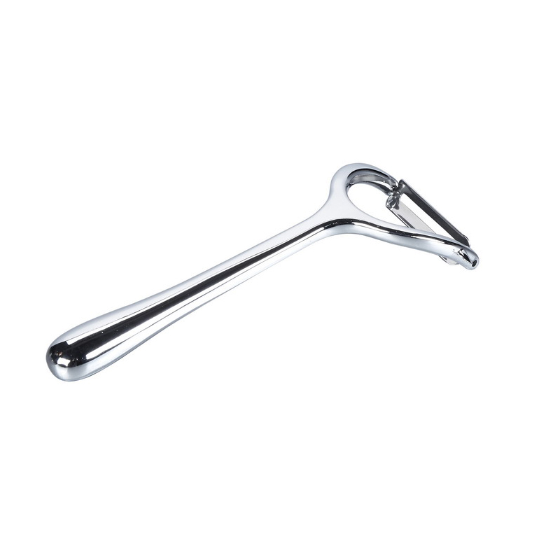 سبائك الزنك القوس الكبير مقشرة الفولاذ المقاوم للصدأ شفرة مقشرة الفاكهة الخضار